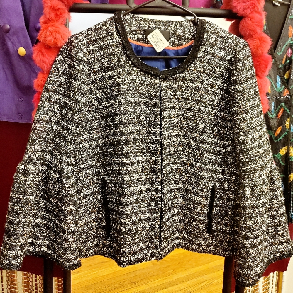 J Crew cropped blazer